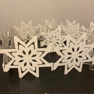 Ikea LED Snowflakes Table Decoration Battery Operated